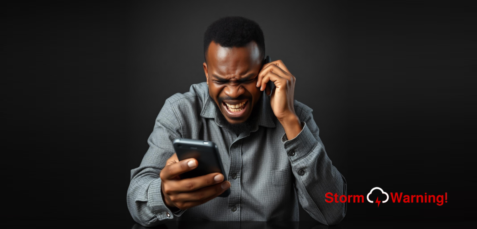 spam call frustration